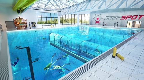 Polscy inżynierowie wyprzedzają budowniczych z Dubaju - najgłębszy basen świata powstaje w Polsce